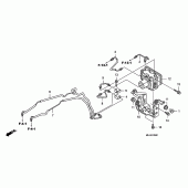 Схема вузла: Abs modulator для Honda CB1300 Super Four
