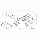 Схема вузла: Інструмент для Honda VF750 Magna