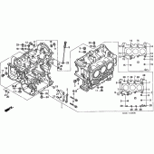 Схема вузла: Barrel assy cylinder для Honda GL1500 F6C