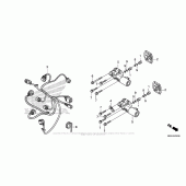 Схема узла: Linear Solenoid для Honda VFR1200 VFR