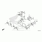 Схема вузла: Котушка запалювання для Honda CB1000 CB1000R