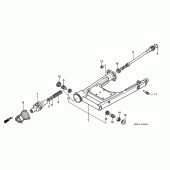 Схема вузла: Arm swing для Honda GL1500 F6C
