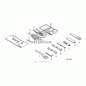 Схема вузла: Інструмент для Honda CBR1000 CBR1000RR (ABS) Fireblade