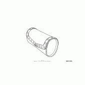 Схема вузла: Leather front pouch (studded) для Honda VTX1800