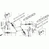 Схема вузла: Шток для Honda GL1500 Gold Wing Special Edition