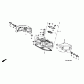 Схема вузла: Клапанна кришка (REAR) для Honda VT125 Shadow