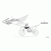 Схема вузла: Mark для Honda CRF150 CRF150R