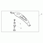 Схема вузла: Tank belt для Honda VT1100 Shadow Sabre