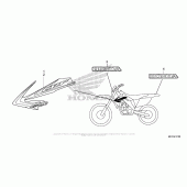 Схема вузла: Mark для Honda CRF450 CRF450X