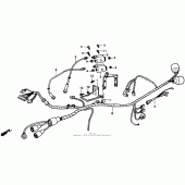 Схема узла: Электрооборудование для Honda VTR250 VTR