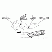 Схема вузла: Marks для Honda VFR800 Interceptor