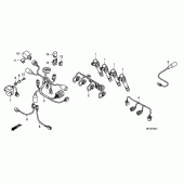 Схема узла: Электрооборудование (CBR1000RR) для Honda CBR1000 CBR1000RR Fireblade