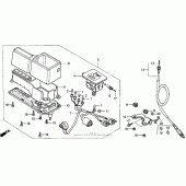 Схема вузла: Спідометр для Honda XR650