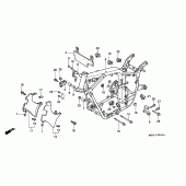 Схема вузла: Рама для Honda VT750 Shadow ACE