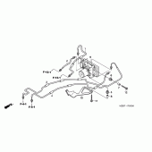 Схема вузла: Abs modulator (CBF600SA6 / NA6) для Honda CBF600