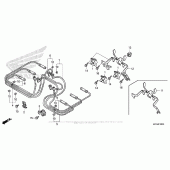 Схема узла: Катушка зажигания для Honda GL1800 Gold Wing