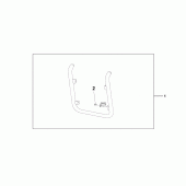 Схема вузла: Chrome radiator для Honda VT750 Shadow Aero