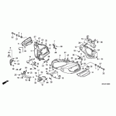 Схема вузла: Cowling comp для Honda GL1800 Gold Wing