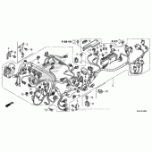 Схема вузла: Електрообладнання для Honda VFR1200 Crosstourer