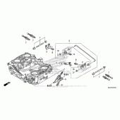 Схема вузла: Throttle Body (Component Parts) для Honda ST1300 Pan-European Police