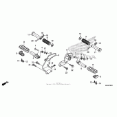 Схема узла: Step (2) для Honda VT750 Shadow RS