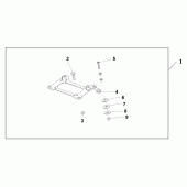 Схема вузла: Sub harness + для Honda XL125 Varadero