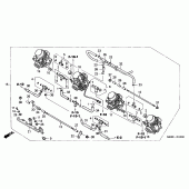Схема вузла: Карбюратор (ASSY.) Для Honda CBF600