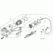 Схема узла: Air pump  diff lock для Honda GL1500 Gold Wing Special Edition