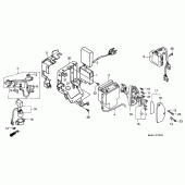 Схема вузла: Акумулятор (VT1100CS / CT) для Honda VT1100 Shadow