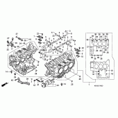 Схема вузла: Barrel assy cylinder для Honda GL1800 Gold Wing