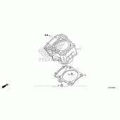 Схема вузла: Cylinder для Honda CB300F