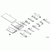 Схема вузла: Інструмент для Honda CRF250 CRF250L