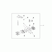 Схема вузла: Navi att. для Honda XL700V Transalp