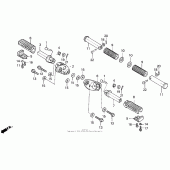 Схема вузла: Step 95-97 для Honda VT600 Shadow VLX Deluxe