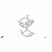 Схема вузла: Циліндр для Honda CRF150 CRF150RB