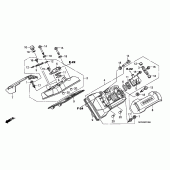 Схема узла: Клапанная крышка для Honda ST1300 Pan-European