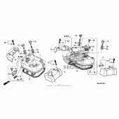 Схема узла: Клапанная крышка для Honda VT750 Shadow Phantom