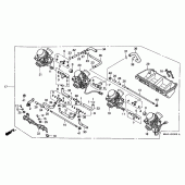 Схема узла: Карбюратор (ASSY.) для Honda CBR600 CBR600F
