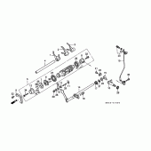 Схема узла: Shift drum/shift fork для Honda GL1500 Gold Wing Special Edition