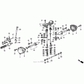 Схема узла: Exhaust valve 90-91 для Honda CR250