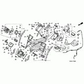 Схема узла: Shelter (gl1800 06-) (airbag) для Honda GL1800 Gold Wing