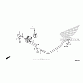 Схема вузла: Система вентиляція картера для Honda CB1000 CB1000R