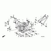 Схема вузла: Рама для Honda CRF250 CRF250R