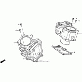 Схема вузла: Циліндр для Honda PC800 Pacific Coast