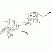 Схема вузла: Котушка запалювання для Honda GL1500 Gold Wing Interstate