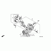 Схема вузла: Передній гальмівний супорт для Honda VT1300 Stateline