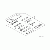 Схема вузла: Інструмент для Honda VT125 Shadow