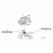Схема вузла: Marks 99 для Honda XR400