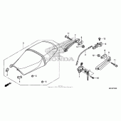 Схема узла: Сиденье для Honda CB1100