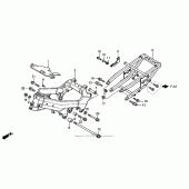 Схема вузла: Рама для Honda VFR800 Interceptor